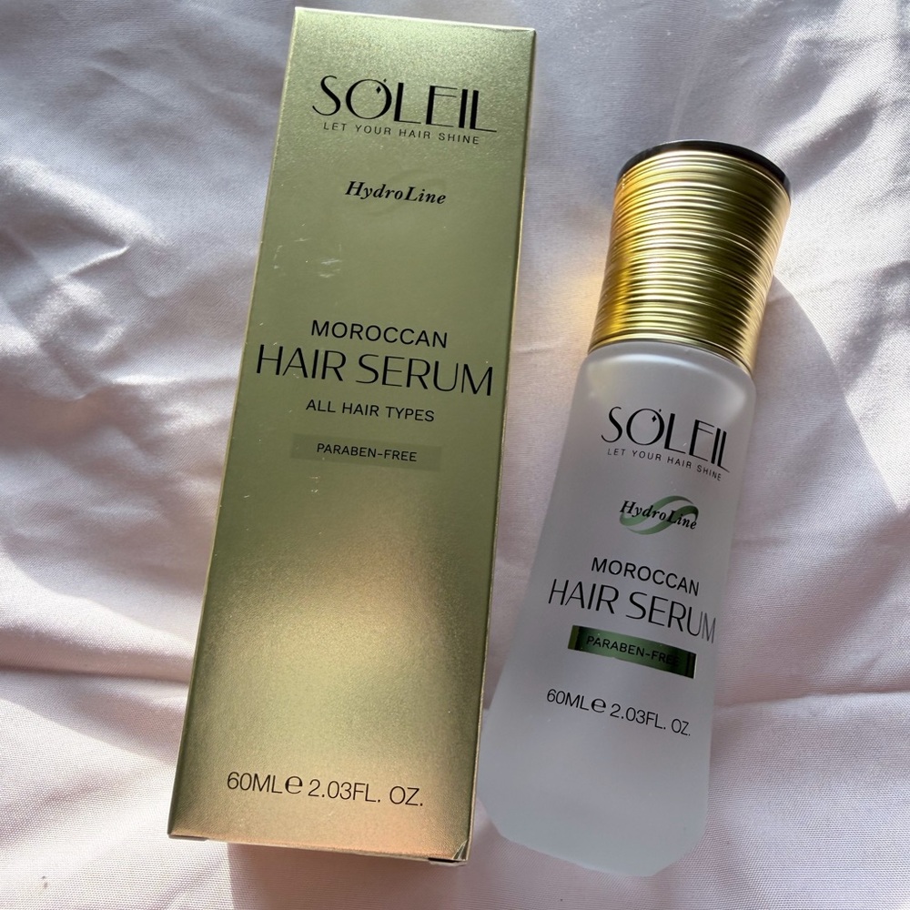Soleil Moroccan Hair Serum for all Type of hair- Gold